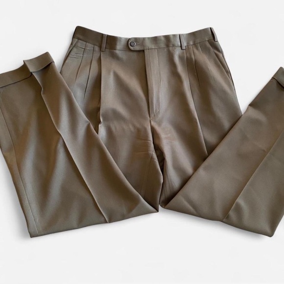 Zanella Other - Zanella Men's Elegant Brown Dress Pants